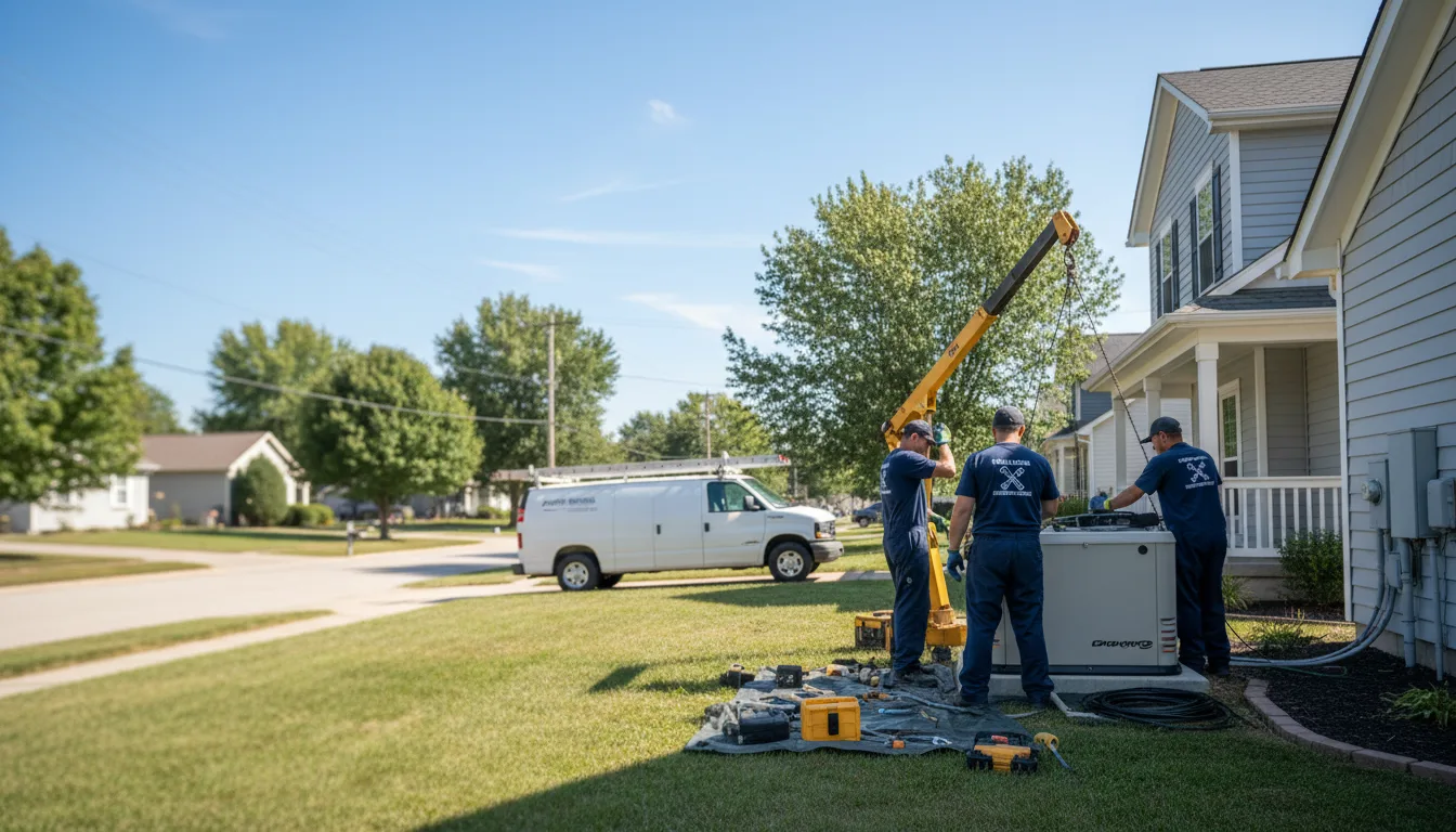 Generator Installation in Parkin, AR near me